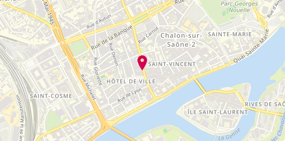 Plan de Mutuelle de Poitiers Assurances, 5 Rue Général Leclerc, 71100 Chalon-sur-Saône