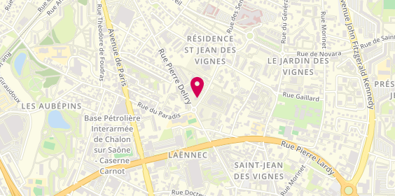 Plan de S. S. - Mgen - Sect de Saone et Loire, 8 Rue Georges Lapierre, 71100 Chalon-sur-Saône