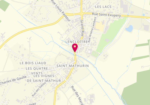 Plan de Mutuelle de Poitiers Assurances, 5 Rue de la République, 86140 Lencloître