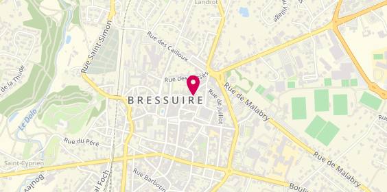 Plan de MAAF Assurances BRESSUIRE, 30 Rue Jacques Bujault, 79300 Bressuire