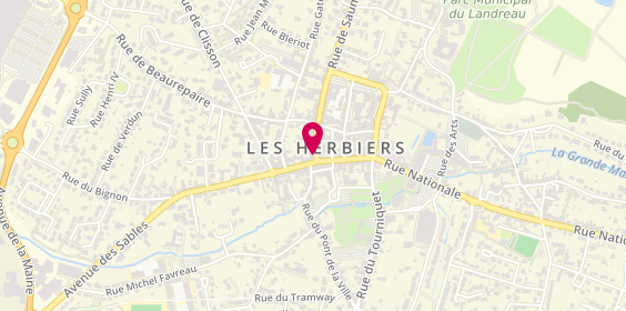 Plan de MAAF Assurances LES HERBIERS, 3 Grande Rue, 85500 Les Herbiers