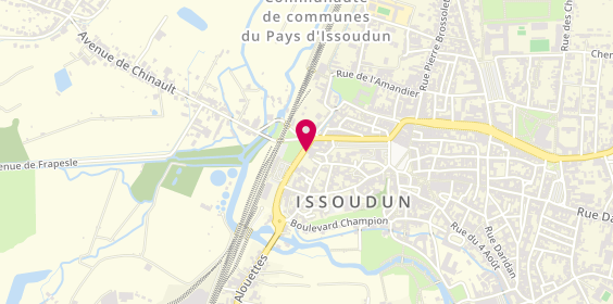 Plan de Agence Groupama Issoudun, 3 Boulevard Pierre Favreau, 36100 Issoudun