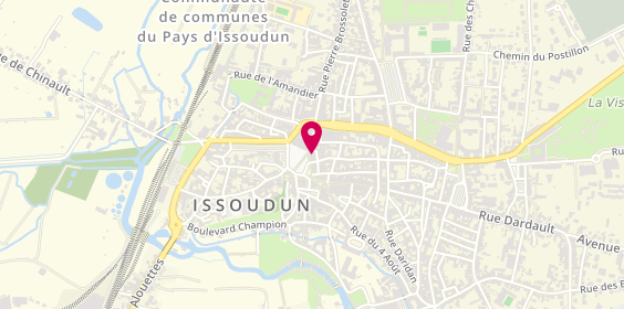 Plan de Mutuelle de Poitiers Assurances, 17 place du 10 Juin, 36100 Issoudun