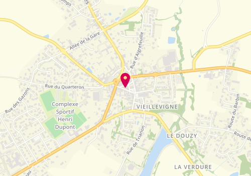 Plan de Les Mutuelles Ligériennes - Agence de Vieillevigne, 12 Rue Beau Soleil, 44116 Vieillevigne