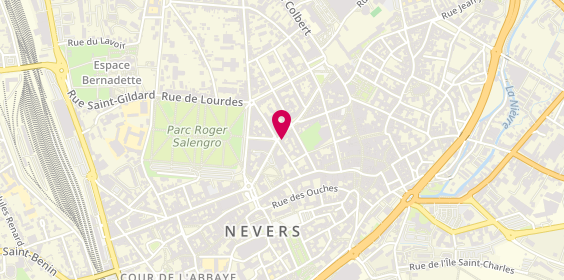 Plan de AXA, 25 Bis avenue Pierre Bérégovoy, 58000 Nevers