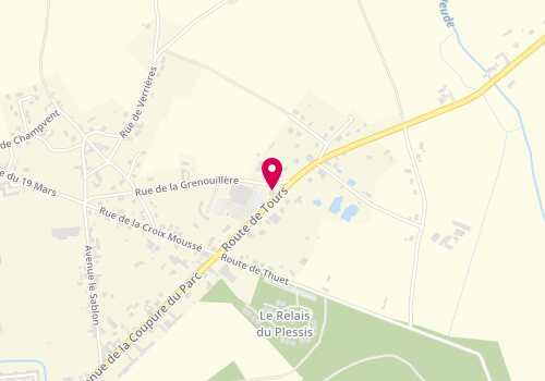 Plan de AXA, 26 Chem. Route de Tours, 37120 Chaveignes
