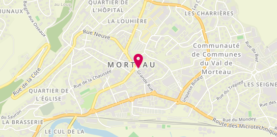 Plan de Matmut, 28 Grande Rue, 25500 Morteau