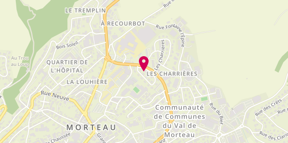 Plan de Mutuelle la Frontalière, 15 Rue Tartre Marin, 25500 Morteau