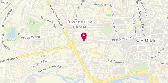 Plan de Matmut, 32 avenue du Maréchal Foch, 49300 Cholet