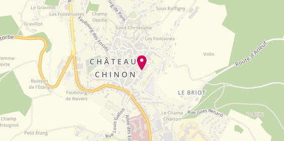 Plan de Gan, 20 République, 58120 Château Chinon