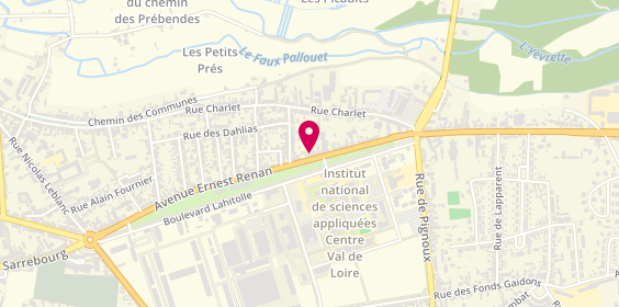 Plan de AXA, 89 avenue Ernest Renan, 18000 Bourges