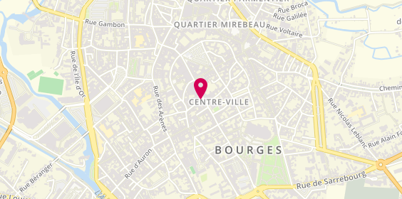 Plan de AESIO mutuelle, 18 Rue Moyenne, 18000 Bourges