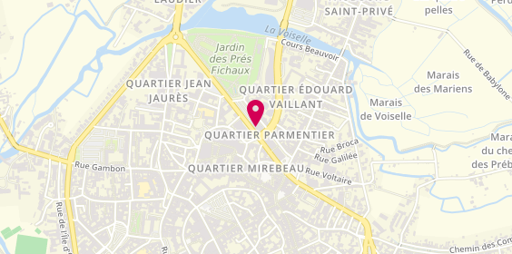 Plan de GMF Assurances BOURGES, 12 Boulevard de la République, 18000 Bourges