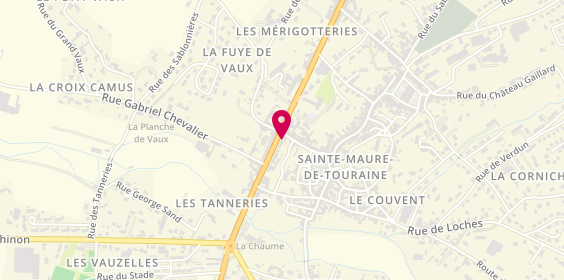 Plan de Groupama, 57 avenue du Général de Gaulle, 37800 Sainte-Maure-de-Touraine