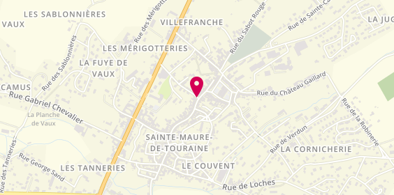 Plan de Allianz, 91 Doct Patry, 37800 Sainte-Maure-de-Touraine