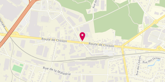 Plan de MACIF Assurances, 395 Route de Clisson, 44230 Saint-Sébastien-sur-Loire
