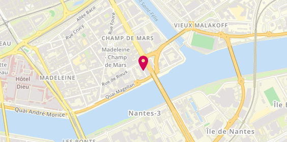 Plan de Allianz, Tour Rieux Espace Magellan 1 Vasco de Gama, 44000 Nantes