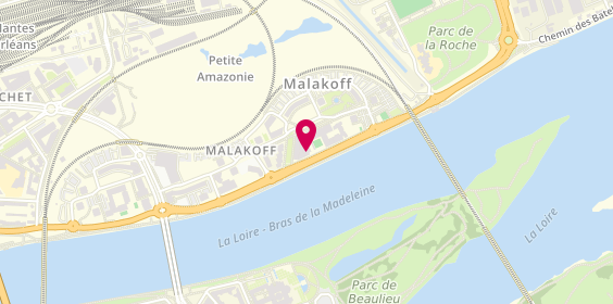 Plan de Matmut, 12e Boulevard de Sarrebruck, 44000 Nantes