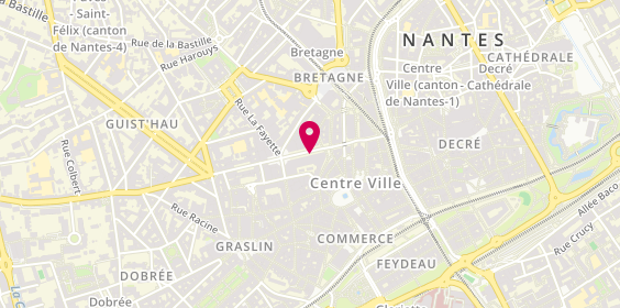 Plan de S.M.V Assurances - Mma, 3 Rue Calvaire, 44000 Nantes