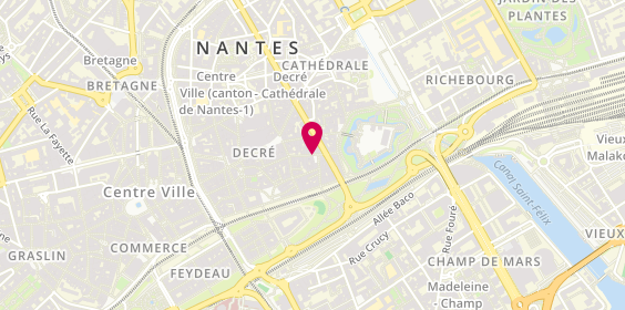 Plan de Mutuelle MCRN, 4 place des Jacobins, 44000 Nantes