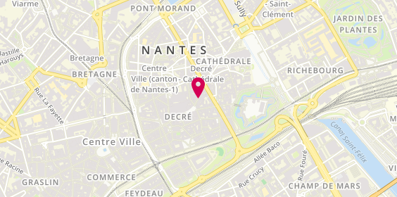 Plan de AESIO mutuelle, 35 Rue de Verdun B.P 74125, 44041 Nantes