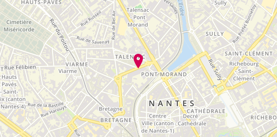 Plan de MFA - Nantes, 17 Rue Jeanne d'Arc, 44000 Nantes