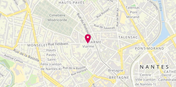 Plan de Matmut, 1 Rue Félibien, 44000 Nantes