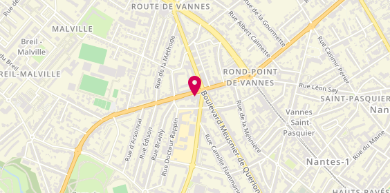 Plan de AXA Assurance et Banque Joubert-Vercelletto, 37 Boulevard des Anglais, 44100 Nantes