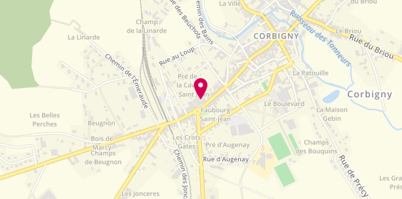 Plan de Gan Assurances Corbigny Saint Jean, 26 avenue Saint-Jean, 58800 Corbigny
