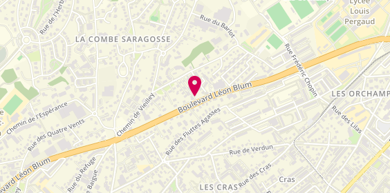 Plan de MAPA Assurances Besançon, 67 Boulevard Léon Blum, 25000 Besançon