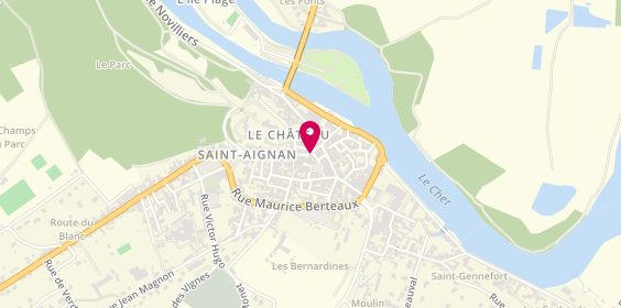 Plan de Mma Assurances et Banques, 23 Rue Constant Ragot, 41110 Saint-Aignan