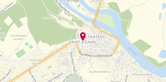 Plan de Groupama, 53 Rue Constant Ragot, 41110 Saint-Aignan
