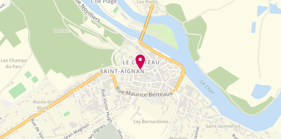 Plan de Monceau General Assurances, 30 Rue Constant Ragot, 41110 Saint-Aignan