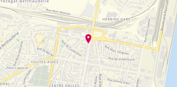 Plan de Houbé Andrea, 119 avenue de la République, 44600 Saint-Nazaire