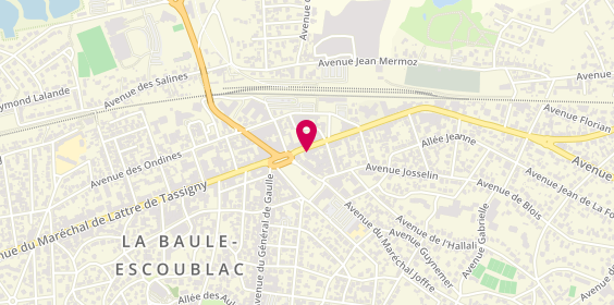 Plan de Axa, 6 avenue Georges Clemenceau, 44500 La Baule-Escoublac