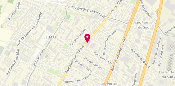 Plan de Thélem Assurances Chenôve - CATELA José, Résidence Ophélia
84 Rue Maxime Guillot, 21300 Chenôve