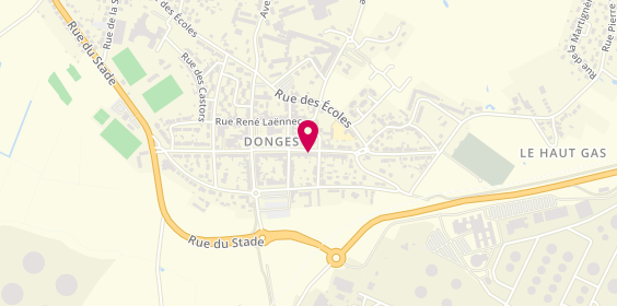 Plan de Agence de Donges, 56 avenue de la Paix, 44480 Donges