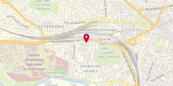 Plan de Mutuelle Entrain, 13 avenue Albert 1er, 21000 Dijon