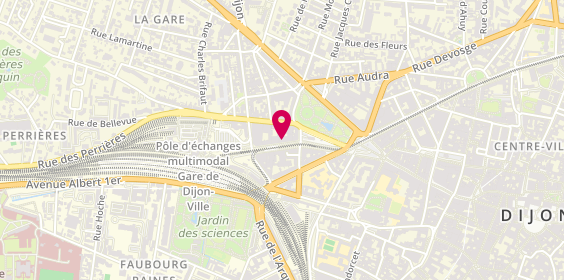 Plan de AXA Assurance et Banque Agence Herambourg Darcy, 12 avenue Maréchal Foch, 21000 Dijon