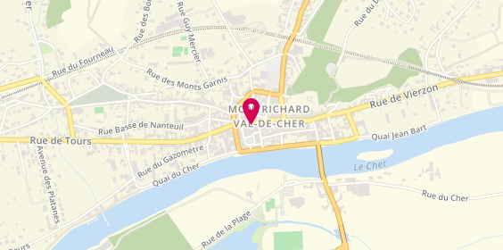 Plan de Mutuelle de Poitiers Assurances - Anne-Lyse COUBRUN, 18 Rue Nationale, 41400 Montrichard-Val-de-Cher