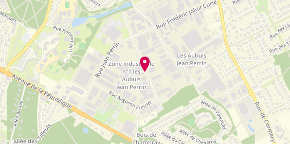 Plan de Mutualia Grand Ouest, 9 Ter Rue Augustin Fresnel, 37170 Chambray-lès-Tours