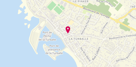 Plan de Agence de la Turballe, 38 Rue du Maréchal Leclerc, 44420 La Turballe