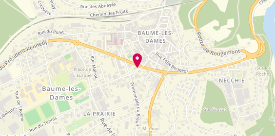 Plan de Allianz, 3 avenue de Verdun, 25110 Baume-les-Dames