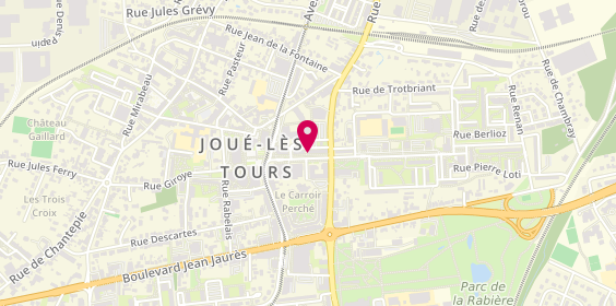 Plan de MAAF Assurances JOUE LES TOURS, 13 avenue Victor Hugo, 37300 Joué-lès-Tours