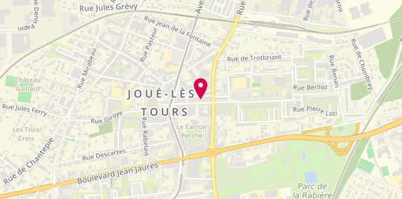Plan de Groupama, 11 avenue Victor Hugo, 37300 Joué-lès-Tours