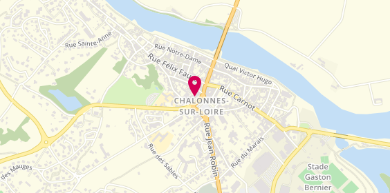 Plan de Caisse d'Epargne Chalonnes, 27 place de l'Hôtel de Ville, 49290 Chalonnes-sur-Loire