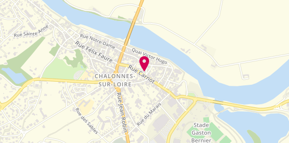 Plan de Allianz Assurance CHALONNES - JM GODARD ET F VISDELOUP, 10 place du Pilori, 49290 Chalonnes-sur-Loire