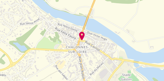 Plan de MMA Assurances CHALONNES SUR LOIRE, 20 Rue Carnot, 49290 Chalonnes-sur-Loire