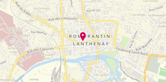 Plan de Coutellier Assurances, 28 Place Paix, 41200 Romorantin-Lanthenay