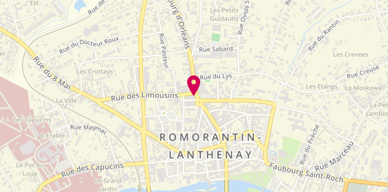 Plan de Aviva, 2 Faubourg d'Orléans, 41200 Romorantin-Lanthenay